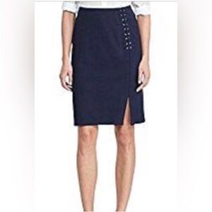 NWOT Ralph Lauren Midnight Blue Pencil Skirt  Sz XL